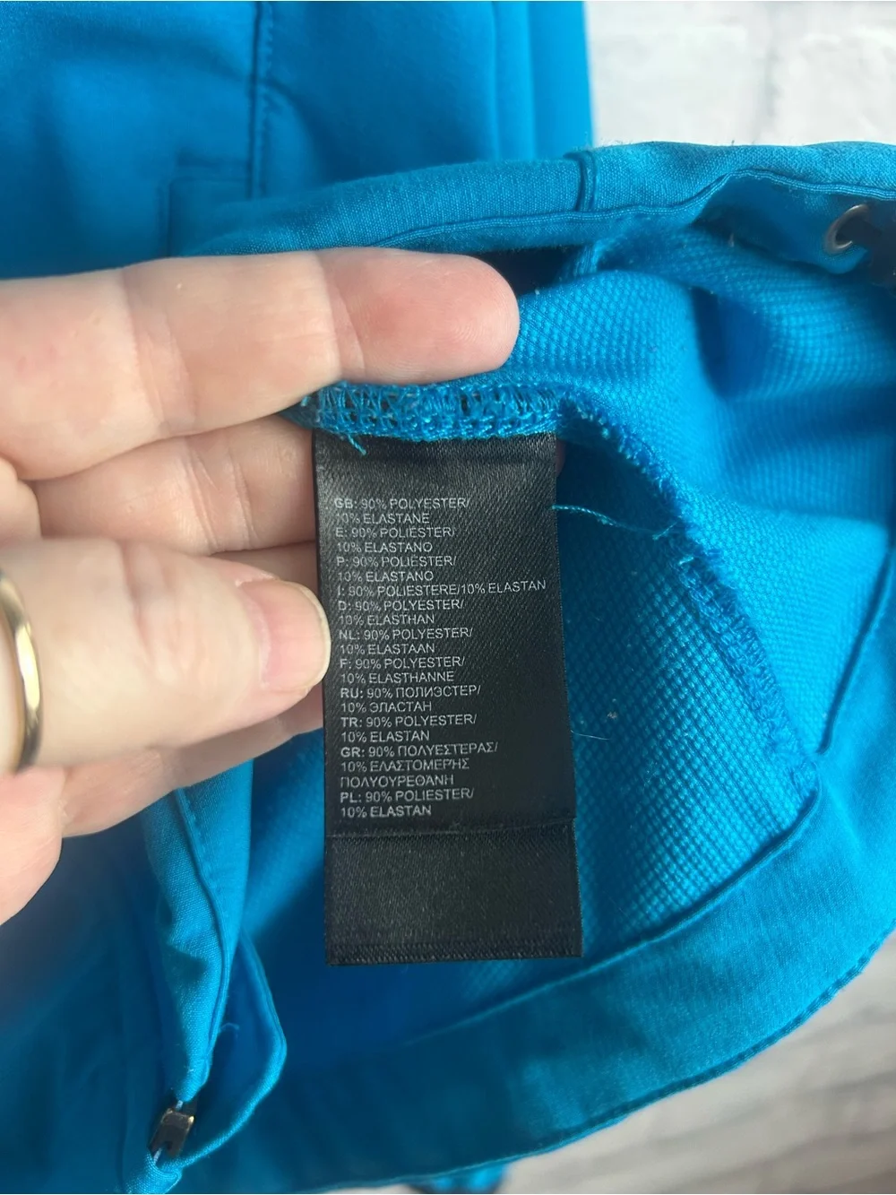 The North Face WindWall Hooded Soft Shell Jacket Blue Full Zip Men’s Large